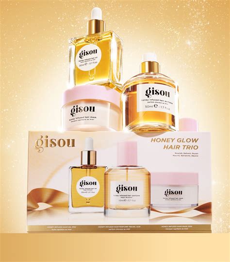 gisou hair gift set.